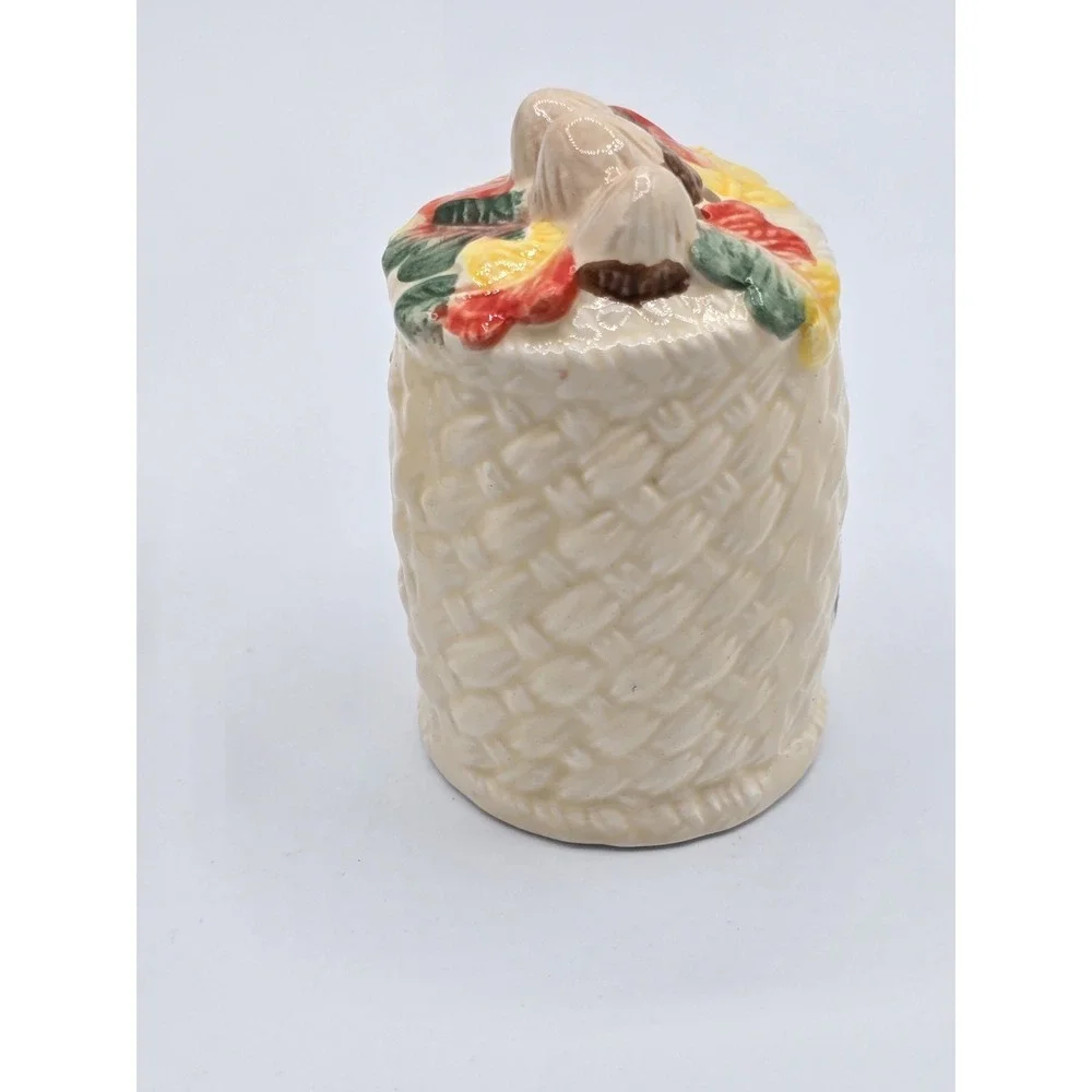 Vintage Long Rich Autumn / Fall / Thanksgiving‎ Salt and Pepper Shakers